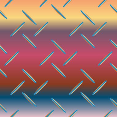 Oluklu Metal seamless modeli. Vektör çizim 