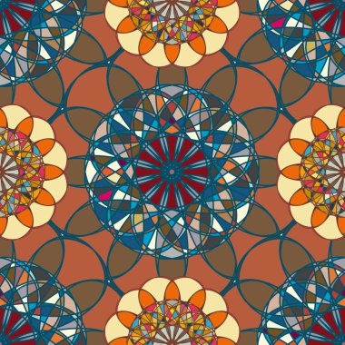  soyut geometrik Dikişsiz desen arka planı için