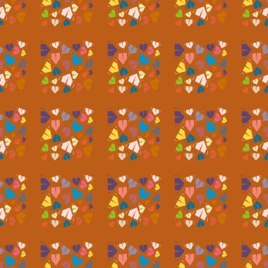 çizgi film kamp çadırları ile renk seamless modeli