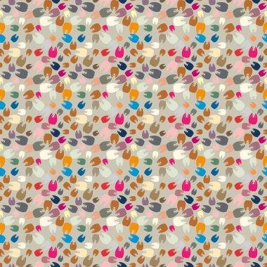 Çok renkli diş parlak Dikişsiz desen arka planı için.