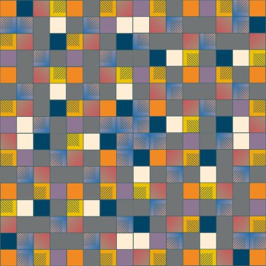 soyut geometrik renksiz desen