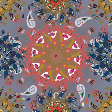 Arkaplan için soyut geometrik renkli desen. vektör illüstrasyonu 