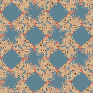 Soyut renkli Dikişsiz desen arka planı için. 