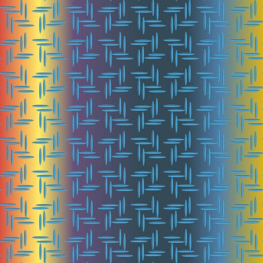 Oluklu Metal Dikişsiz desen vektör çizim.