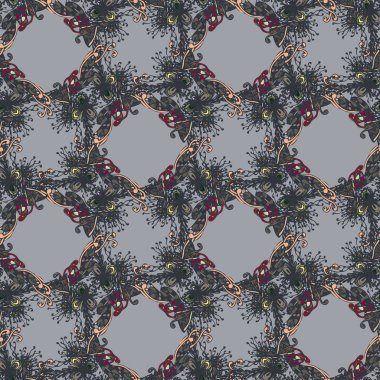 Soyut renkli Dikişsiz desen arka planı için. 