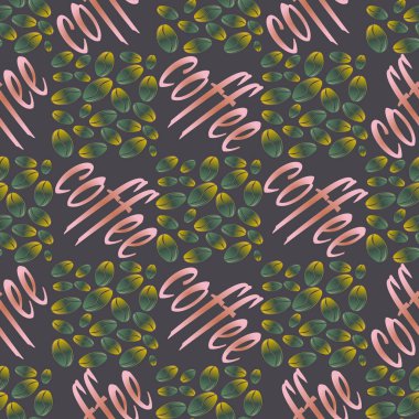 Kahve çekirdekleri arkaplansız.