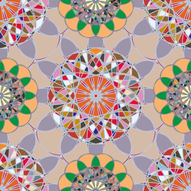  soyut geometrik Dikişsiz desen arka planı için