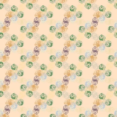 Soyut geometrik renkli seamless modeli, arka plan