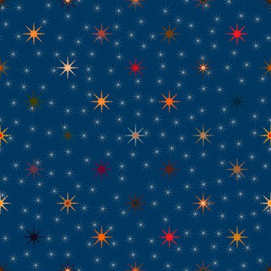 Arka plan için yıldız ile soyut geometrik renkli desen.