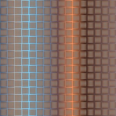 Oluklu Metal seamless modeli. Vektör çizim 