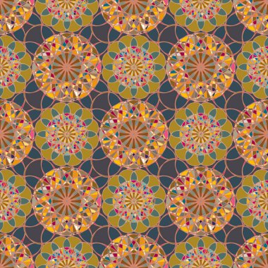  soyut geometrik Dikişsiz desen arka planı için