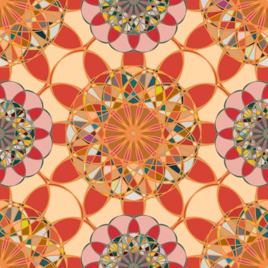  soyut geometrik Dikişsiz desen arka planı için