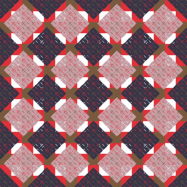 Abstract Geometrisch Kleurrijk Naadloos Patroon Voor Achtergrond — Stockvector