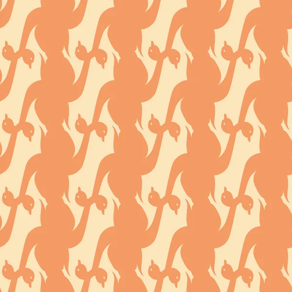 Cygnes Coloré Motif Lumineux Sans Couture — Image vectorielle