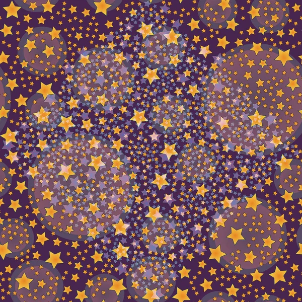 Patrón Colorido Geométrico Abstracto Con Estrellas Para Fondo — Archivo Imágenes Vectoriales