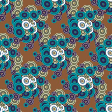 Daireler, arka plan ile soyut seamless modeli