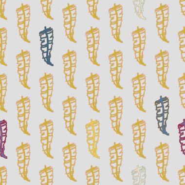 Tüyler, vektör çizim ile zemin 