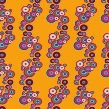 Daireler, arka plan ile soyut seamless modeli