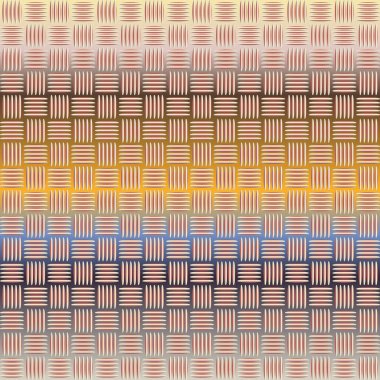 Oluklu Metal seamless modeli. Vektör çizim 