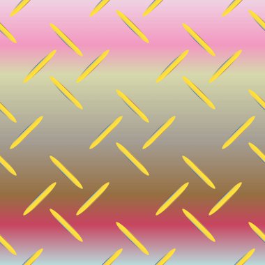 Oluklu Metal seamless modeli. Vektör çizim 