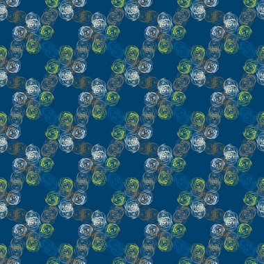 Soyut geometrik renkli seamless modeli, arka plan