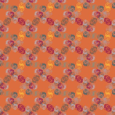 Soyut geometrik renkli seamless modeli, arka plan