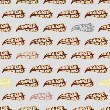 Tüyler, vektör çizim ile zemin 