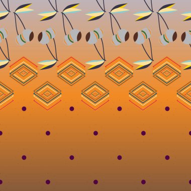 kiraz seamless modeli. Tekstil Ambalaj ve duvar kağıtları için iyi.