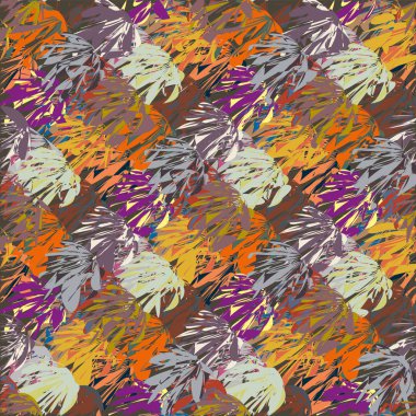 Soyut geometrik renkli seamless modeli, arka plan