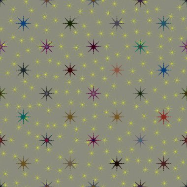 Arka plan için yıldız ile soyut geometrik renkli desen.