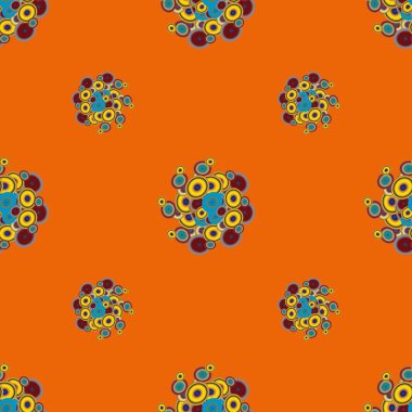 Kabarcıklar, doku ile sorunsuz arka plan