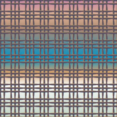 Oluklu Metal seamless modeli. Vektör çizim 