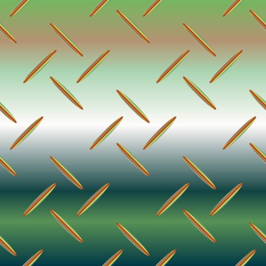 Oluklu Metal seamless modeli. Vektör çizim 