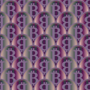 bitcoins parlak parlak pahalı sikkeleri ile Seamless modeli 