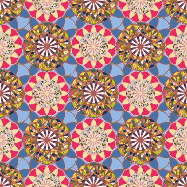  soyut geometrik Dikişsiz desen arka planı için