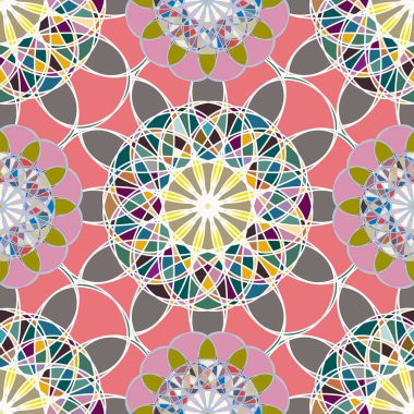 soyut geometrik Dikişsiz desen arka planı için