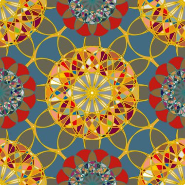  soyut geometrik Dikişsiz desen arka planı için