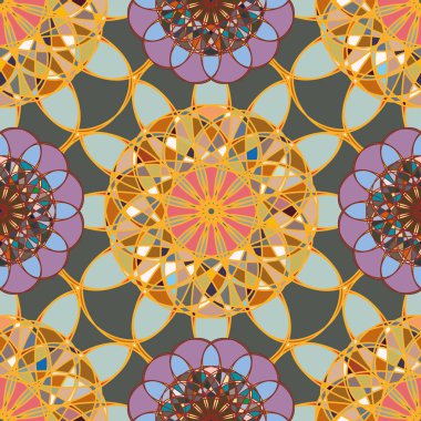  soyut geometrik Dikişsiz desen arka planı için