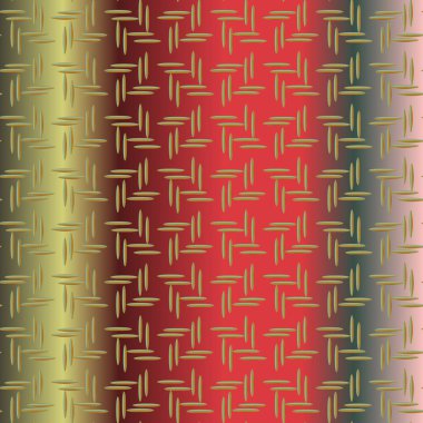 Oluklu Metal Dikişsiz desen vektör çizim.