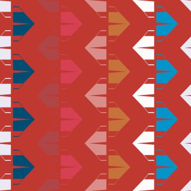 çizgi film kamp çadırları ile renk seamless modeli