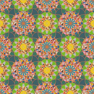  soyut geometrik Dikişsiz desen arka planı için