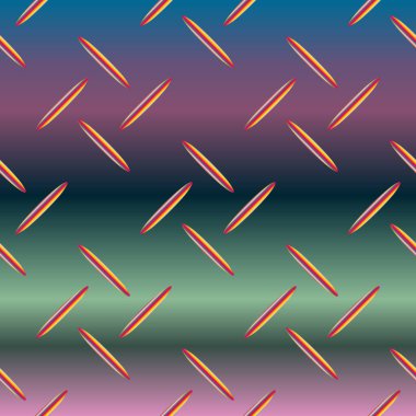 Oluklu Metal seamless modeli. Vektör çizim 