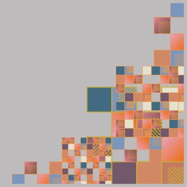 soyut geometrik renksiz desen