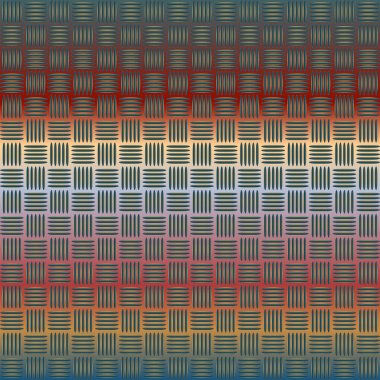 Oluklu Metal seamless modeli. Vektör çizim 