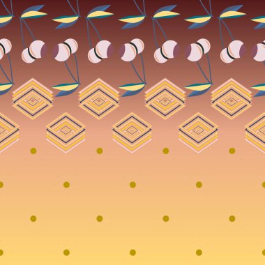 kiraz seamless modeli. Tekstil Ambalaj ve duvar kağıtları için iyi.