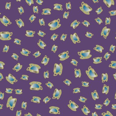 Kahve ya da çay Dikişsiz desen bardak.