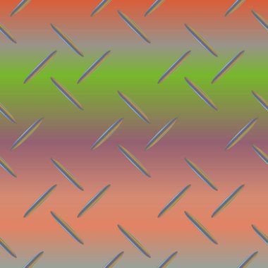 Oluklu Metal seamless modeli. Vektör çizim 