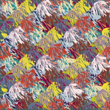 Soyut geometrik renkli seamless modeli, arka plan