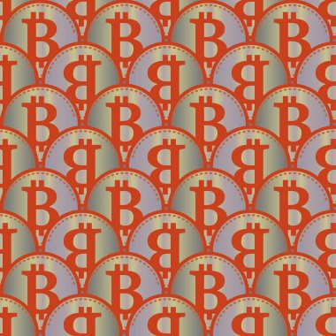 bitcoins parlak parlak pahalı sikkeleri ile Seamless modeli 