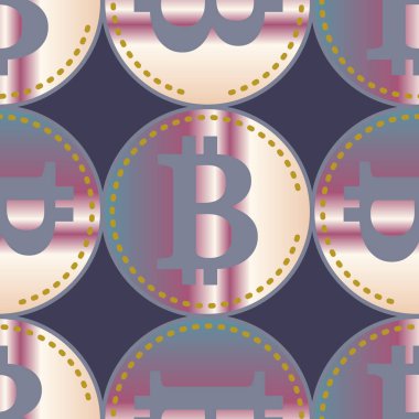 bitcoins parlak parlak pahalı sikkeleri ile Seamless modeli 